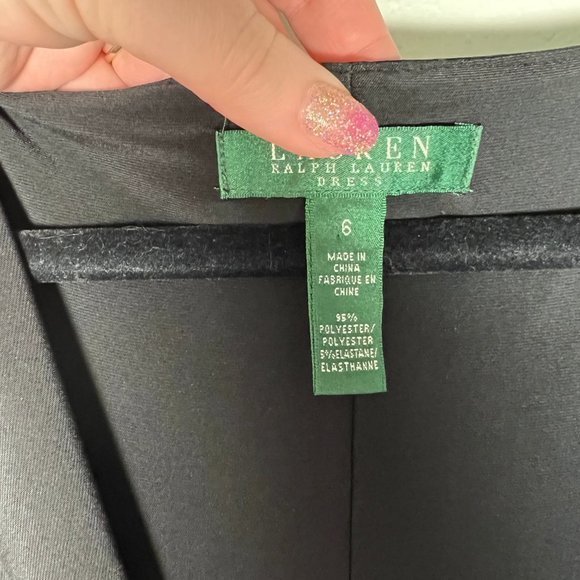 Lauren Ralph Lauren Midi Wrap-Style Dress - Picture 5 of 7